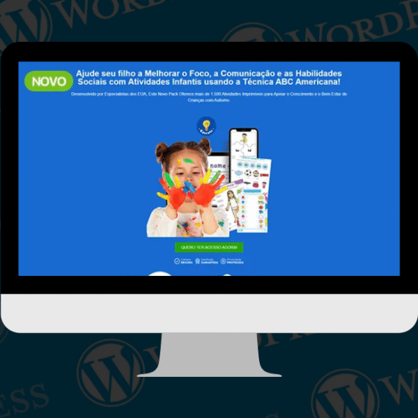 Landing Page - Modelo Educakids
